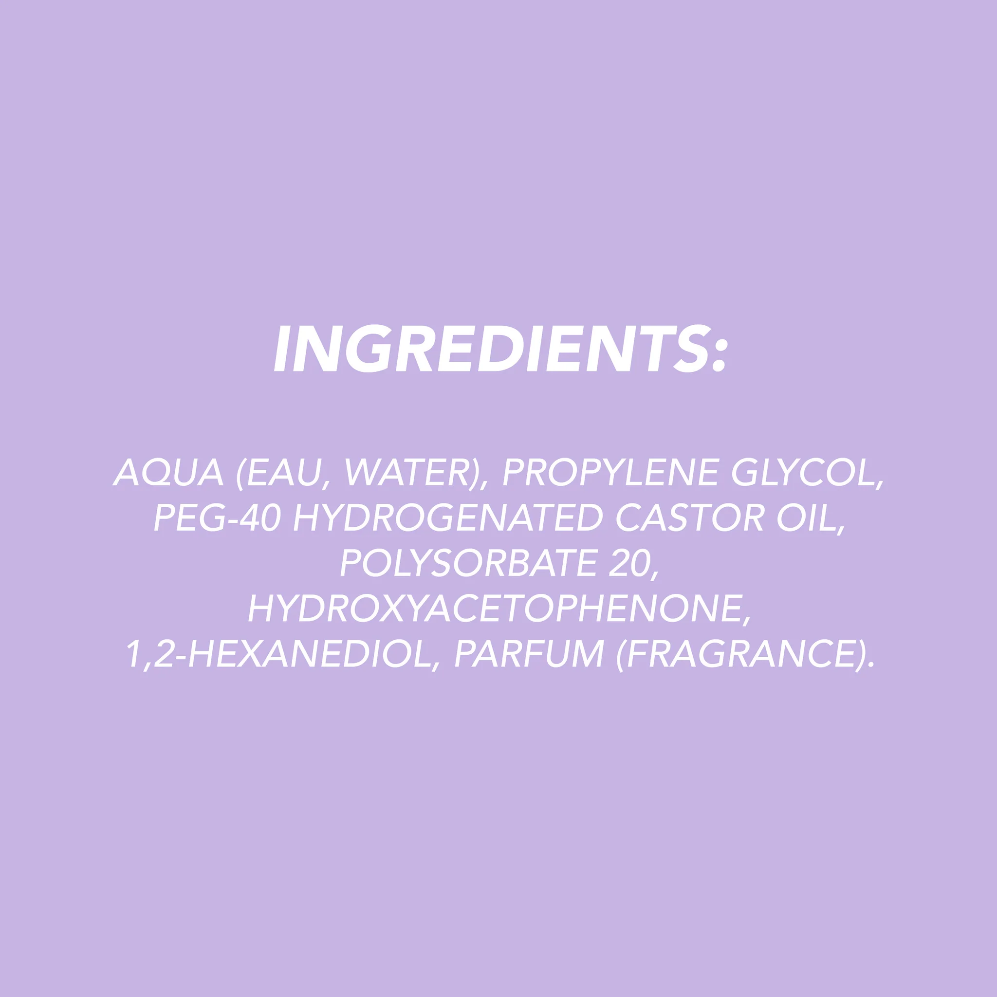 100ML BODY AND HAIR MIST VANILLA SCENTED - Image 6