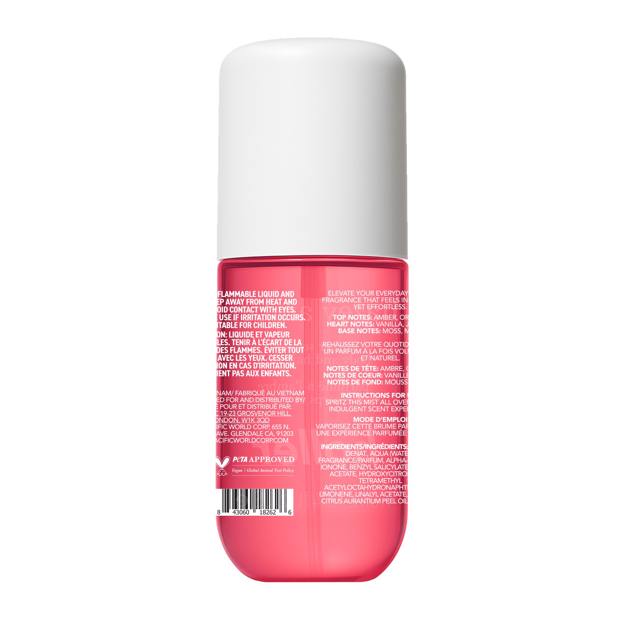 170ML BODY AND HAIR MIST AMBER SCENTED - Image 5