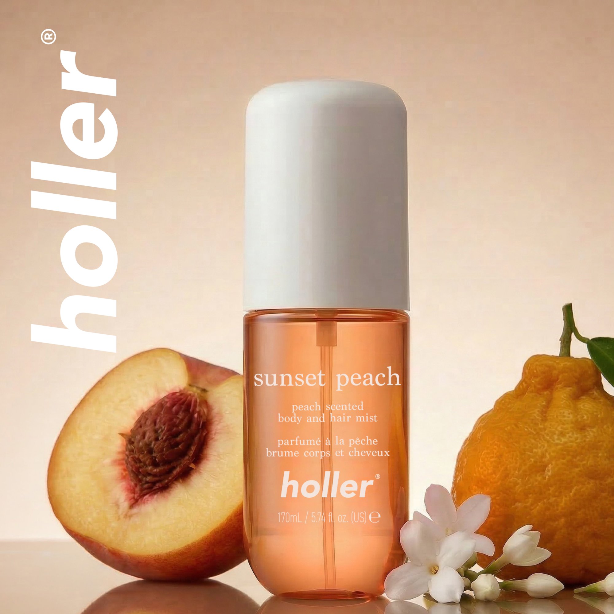 170ML BODY AND HAIR MIST PEACH SCENTED - Image 9